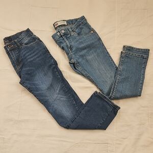 Nice Girls Size 10 Lucky & Levis Dual-Tone Skinny Jeans